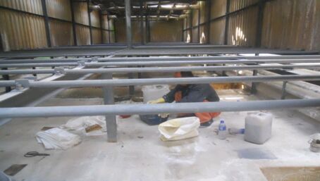 冷卻塔積水盤維修